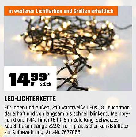 LED-Lichterkette