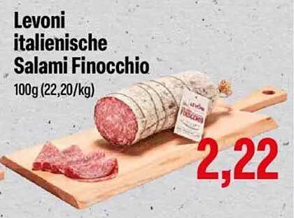 Levoni italienische Salami Finocchio 100g