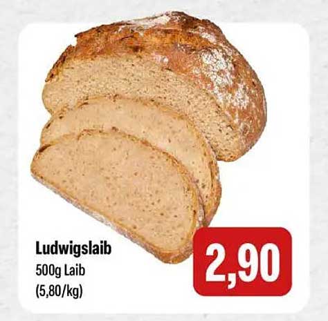 Ludwigslaib - 500g Laib für nur 2,90 €