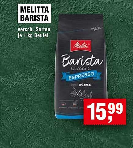 MELITTA BARISTA Espresso 1 kg Beutel