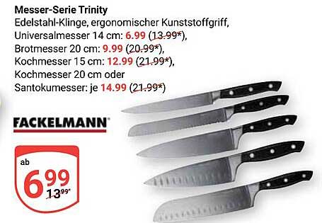Messer-Serie Trinity