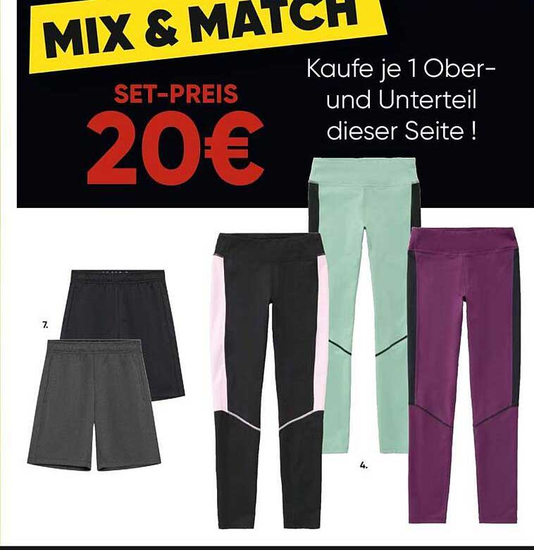Mix & Match Set-Preis 20€