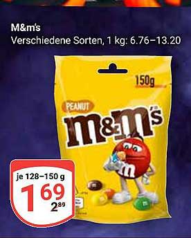 M&M's Peanut 150g