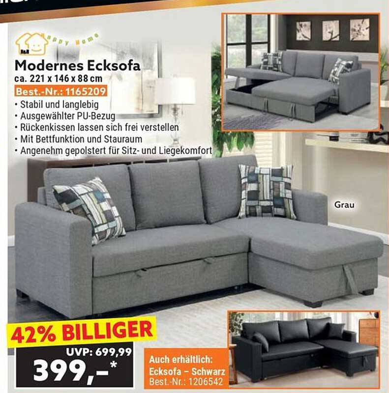 Modernes Ecksofa