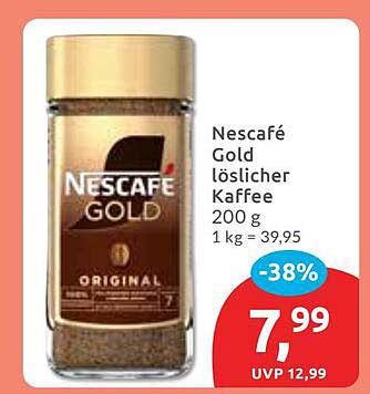 Nescafé Gold löslicher Kaffee 200 g