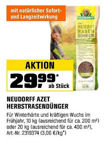 NEUDORFF AZET HERBSTRASENDÜNGER