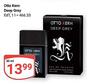 Otto Kern Deep Grey Eau de Toilette 30 ml