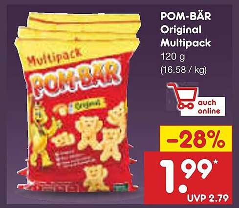 POM-BÄR Original Multipack 120 g