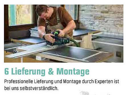 Professionelle Lieferung & Montage