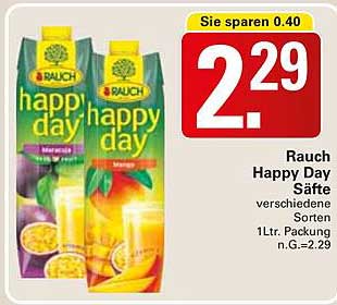 Rauch Happy Day Säfte - verschiedene Sorten 1L