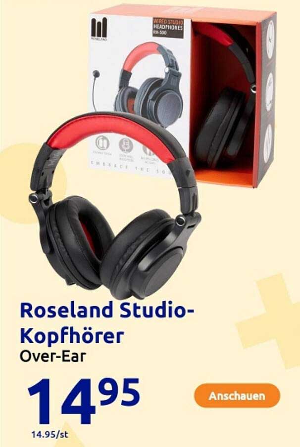 Roseland Studio-Kopfhörer Over-Ear
