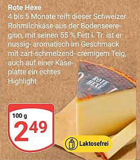 Rote Hexe – Schweizer Rohmilchkäse aus der Bodenseeregion