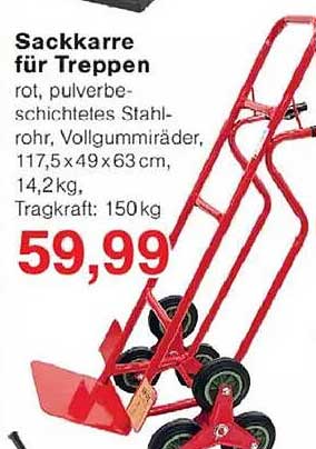 Sackkarre für Treppen