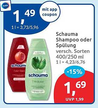 Schauma Shampoo oder Spülung - Verschiedene Sorten