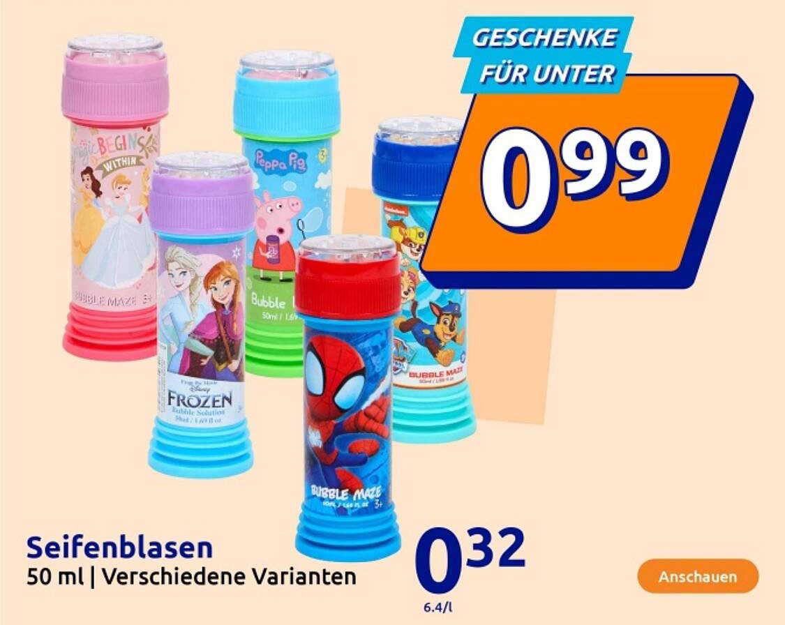 Seifenblasen 50 ml | Verschiedene Varianten