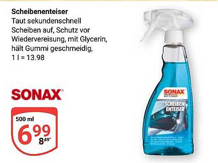 SONAX Scheibenenteiser