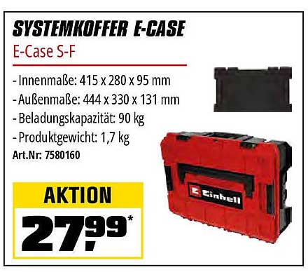 SYSTEMKOFFER E-CASE S-F von Einhell