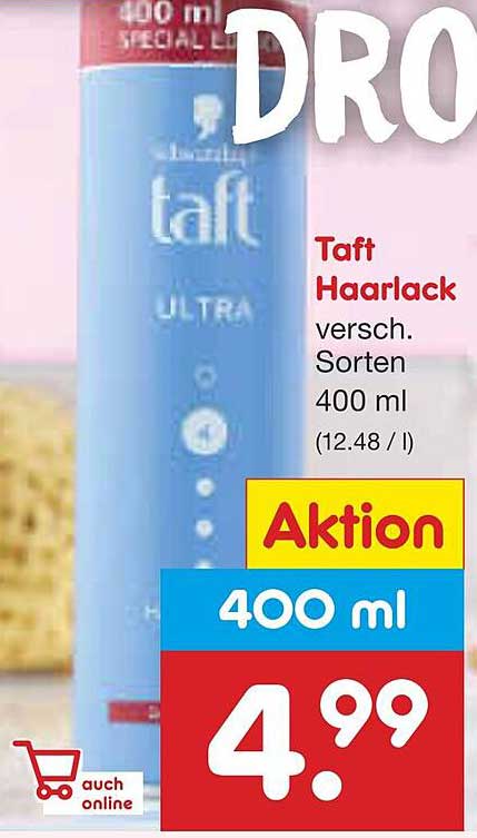 Taft Haarspray Ultra - 400ml zum Aktionspreis!