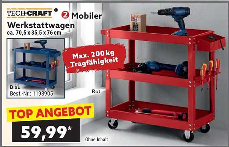TECH-CRAFT Mobiler Werkstattwagen