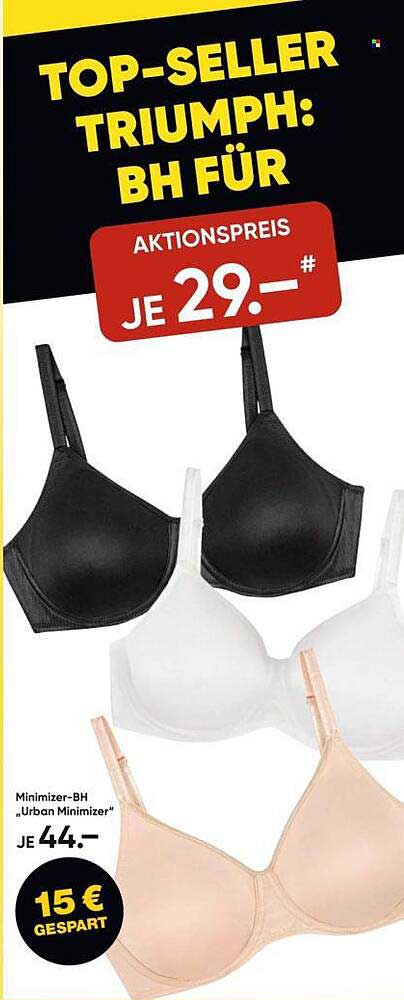 TOP-SELLER TRIUMPH: BH FÜR JE 29,-€