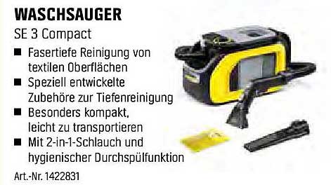 WASCHSAUGER SE 3 Compact