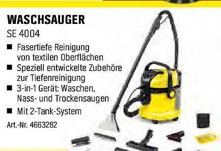 WASCHSAUGER SE 4004