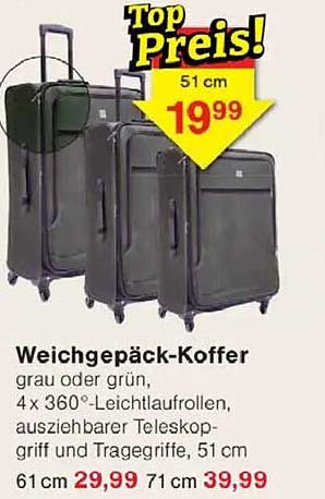 Weichgepäck-Koffer 51 cm