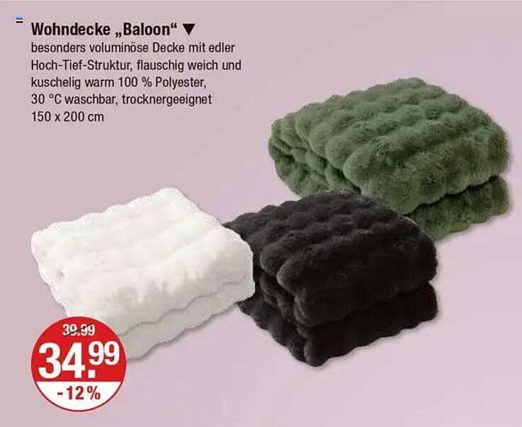 Wohndecke „Baloon“