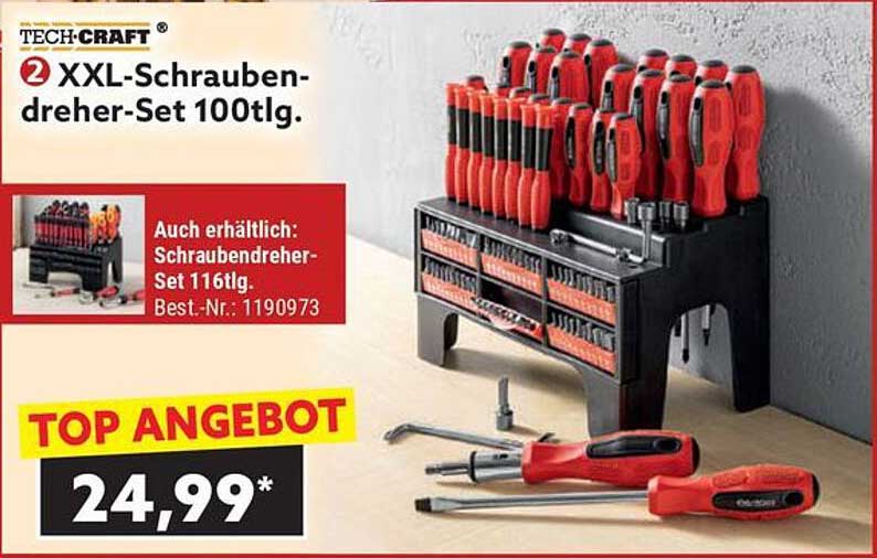 XXL-Schraubendreher-Set 100tlg.