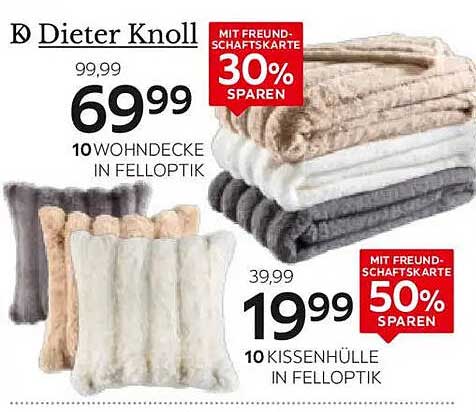 10 Kissenhülle in Felloptik von Dieter Knoll