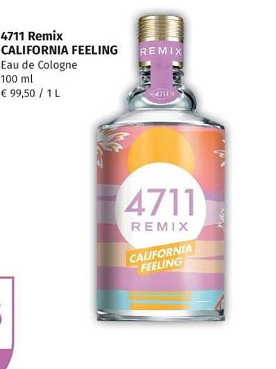4711 Remix CALIFORNIA FEELING Eau de Cologne 100 ml