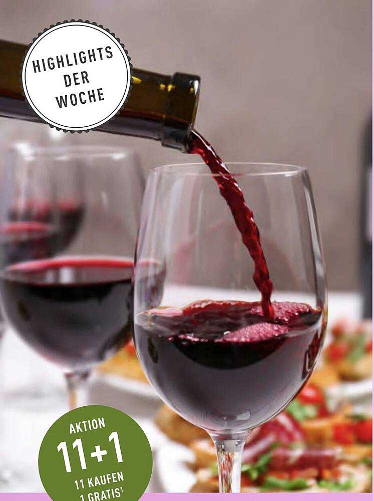 Aktion 11+1: 11 Kaufen, 1 Gratis