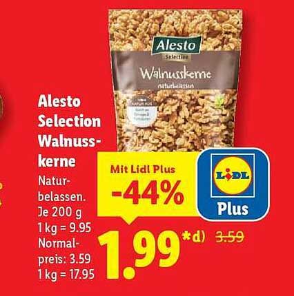 Alesto Selection Walnusskerne