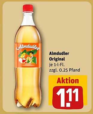 Almdudler Original 1-Liter-Flasche