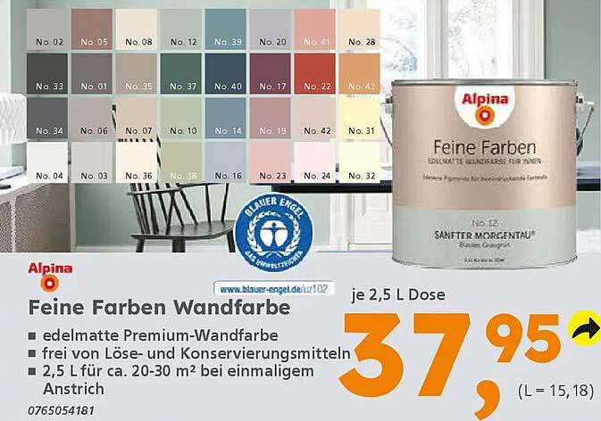 Luxus Wandfarbe Alpina Feine Farben Fotos