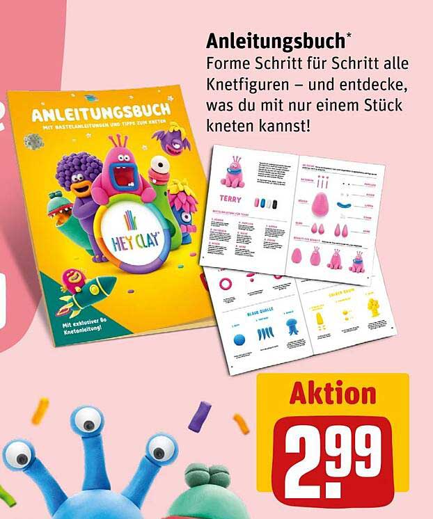 Anleitungsbuch Hey Clay