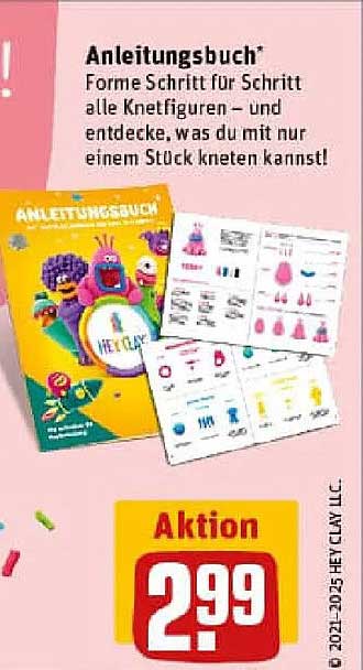 Anleitungsbuch - Schritt für Schritt zu kreativen Knetfiguren!