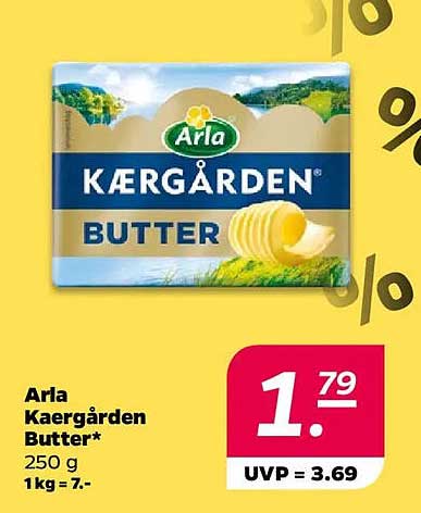 Arla Kærgården Butter 250 g