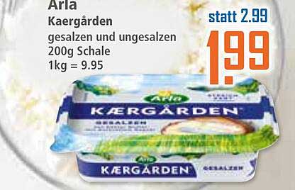 Arla Kærgården gesalzen und ungesalzen 200g