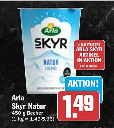 Arla Skyr Natur 450 g Becher