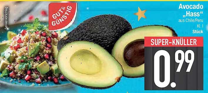 Avocado "Hass" aus Chile/Peru, 1 Stück