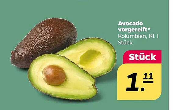 Avocado vorgereift* - Kolumbien, Kl. I, Stück