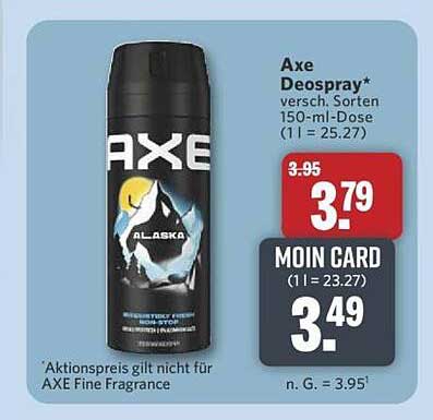 Axe Deospray verschiedene Sorten 150-ml-Dose