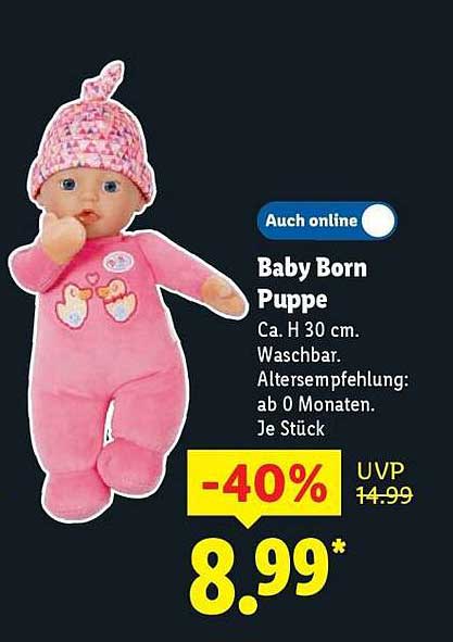 Baby Born Puppe
