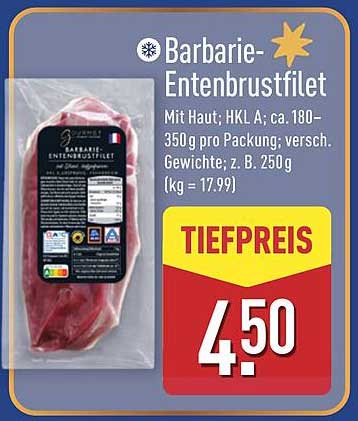 Barbarie-Entenbrustfilet