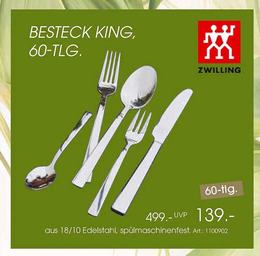 BESTECK KING, 60-TLG.