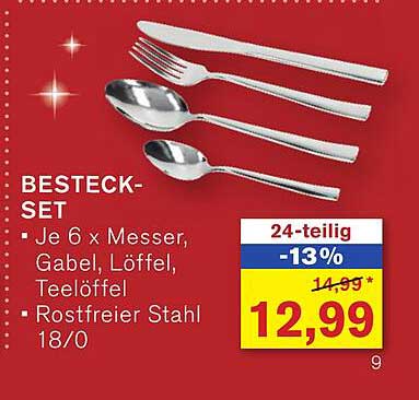 BESTECK-SET 24-teilig