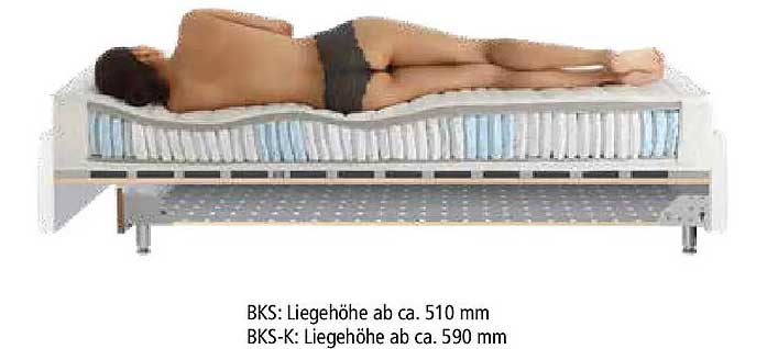 Bettgestell mit hochkomfortabler Matratze - Ideal für erholsame Nächte