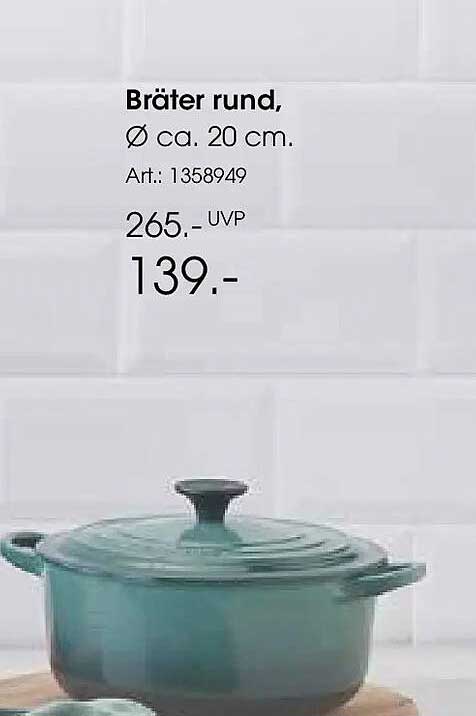 Bräter rund, Ø ca. 20 cm