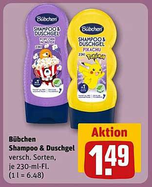 Bübchen Shampoo & Duschgel – verschiedene Sorten